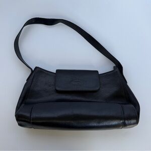Ellington black leather vintage handbag